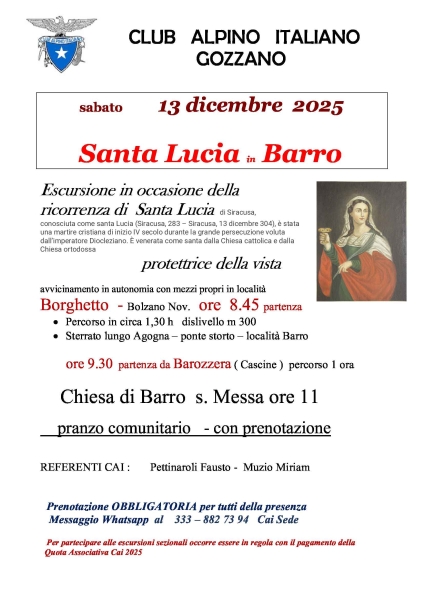 locandina S. Lucia in Barro 2025